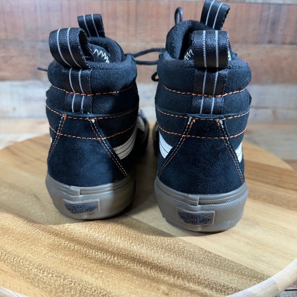 Vans Shoes Mens 6.5 Womens 8 Black SK8 Hightop Suede Skateboard Off The Wall - Picture 7 of 11